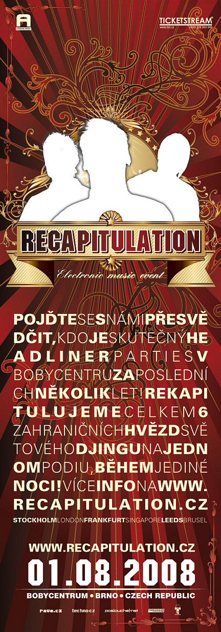 Recapitulation @ 1.8.2008 - BobyCentrum Brno Recapitulation - flyer
