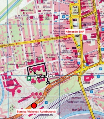 Mapa ku klubu