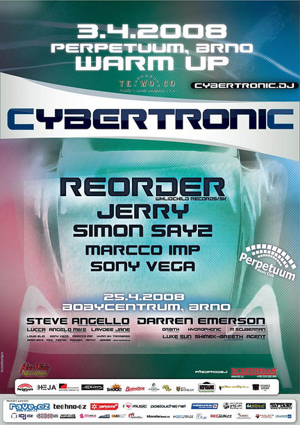 Cybertronic Warm Up - poster