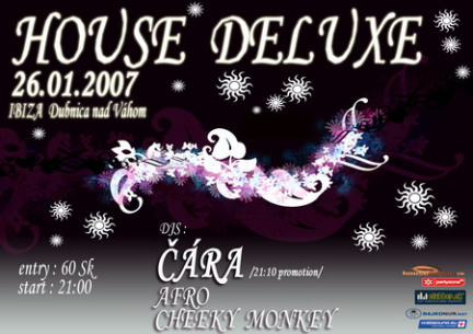 House Deluxe 26.01.2008 - flyer