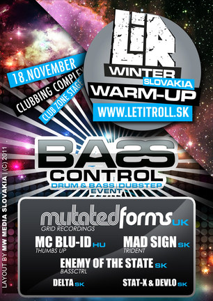 Bass Control ( Let It Roll Winter Slovakia Warm-Up)