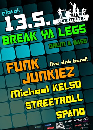 Break Ya Legs (the Funk Junkiez live!)