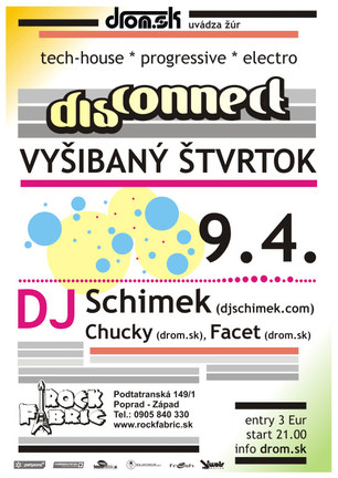 Disconnect party with DJ Schimek