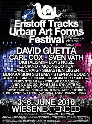 Eristoff Tracks Urban Art Forms Festival 2010 