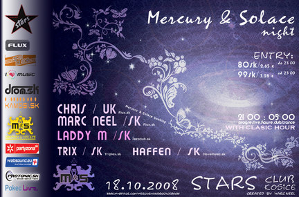 Mercury & Solace night