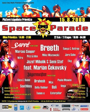 SpaceParade 2009